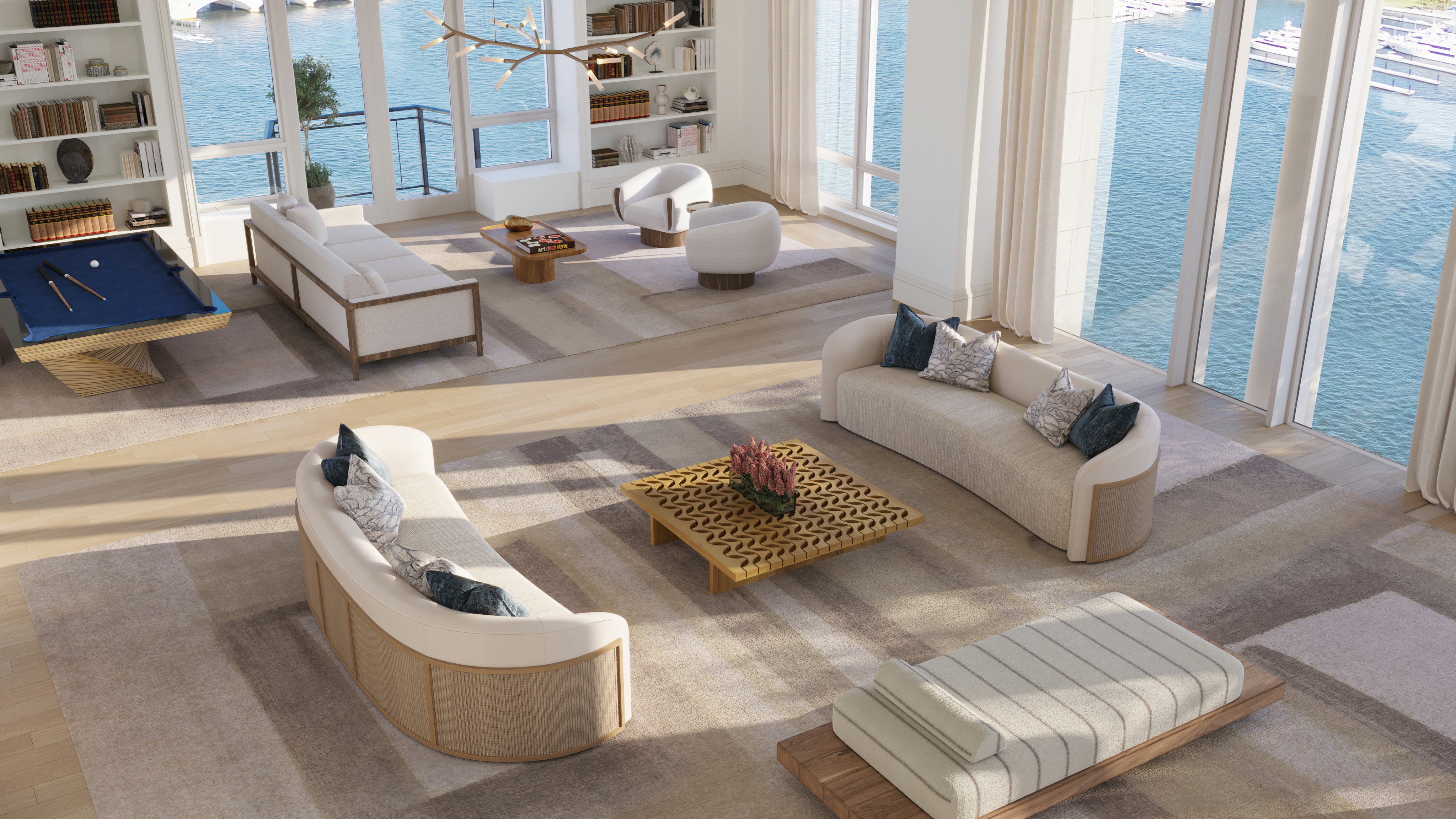 Living Room Birds Eye