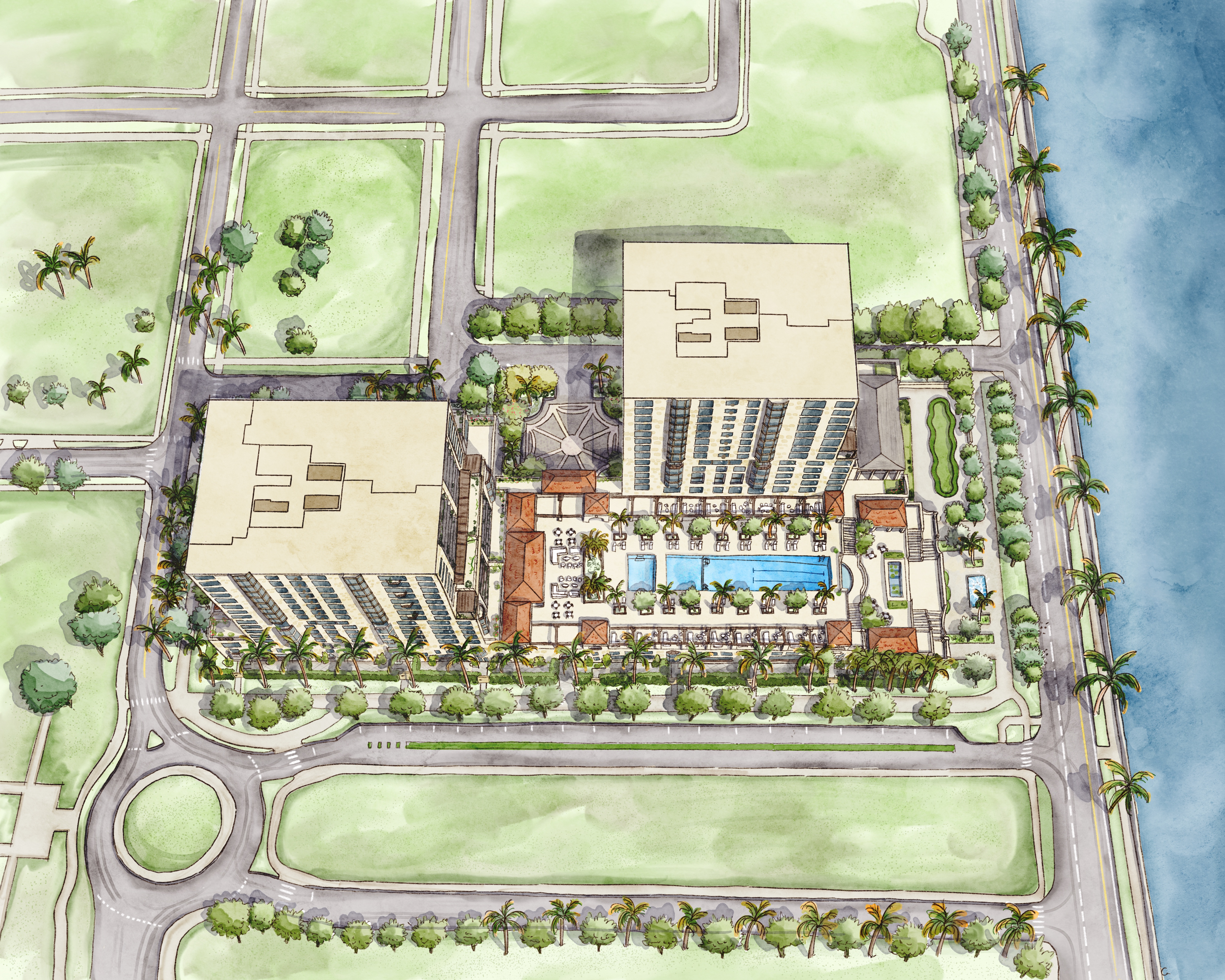 Site Plan Floors 10 - 18