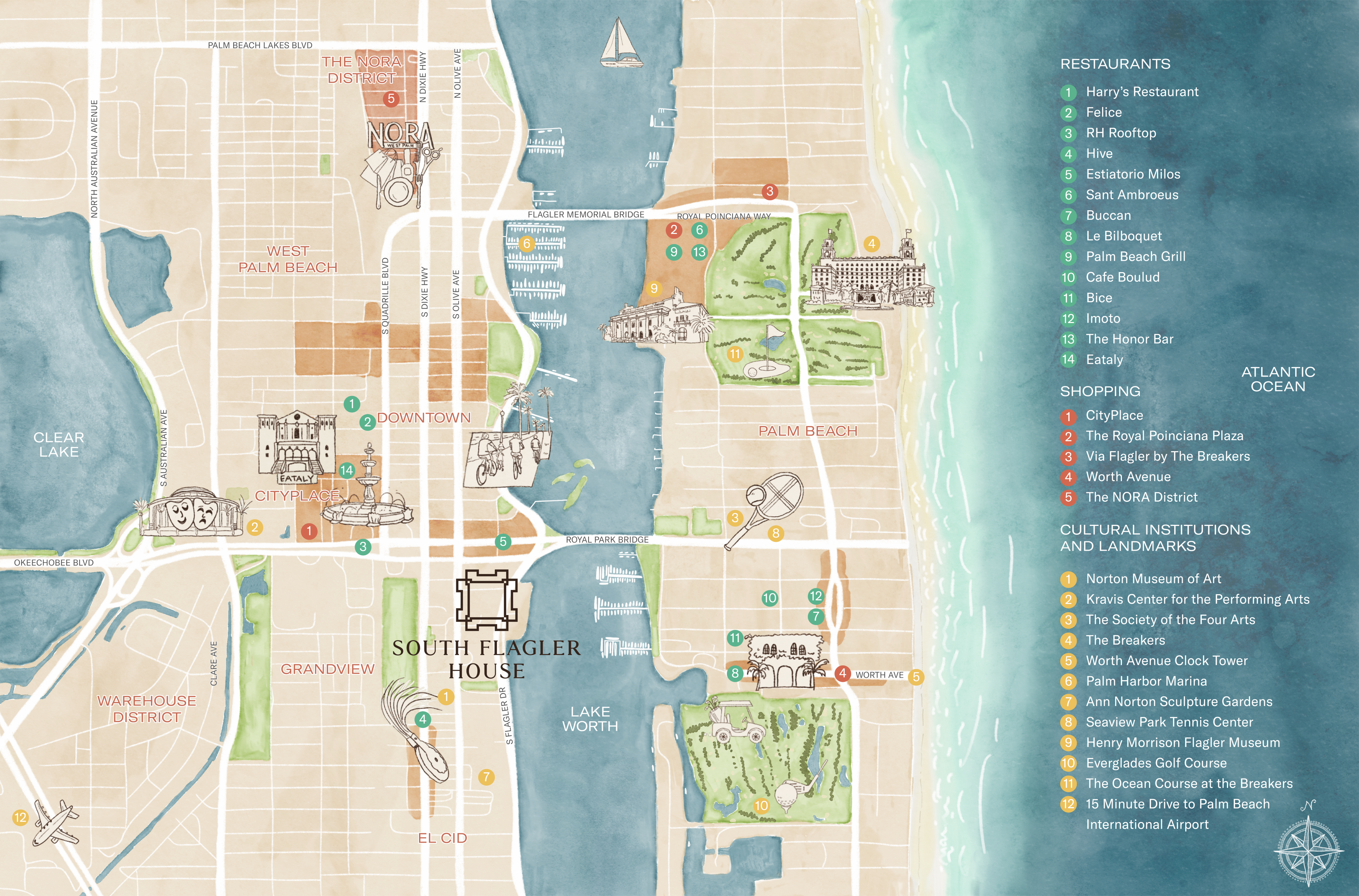 SFH West Palm Beach Map
